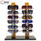 목제 Sunglass 전시 데스크탑 12 쌍, 주문 Eyewear 진열대 단순한 설계 협력 업체